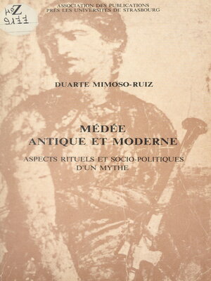 cover image of Médée antique et moderne